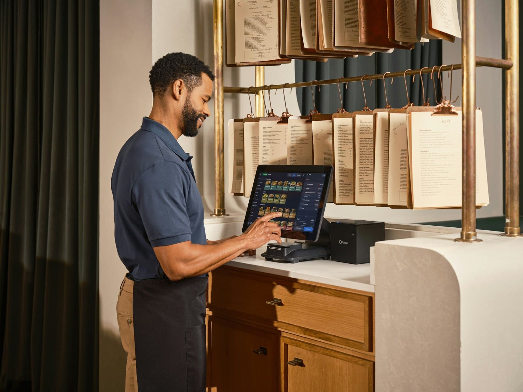 The till stays in charge